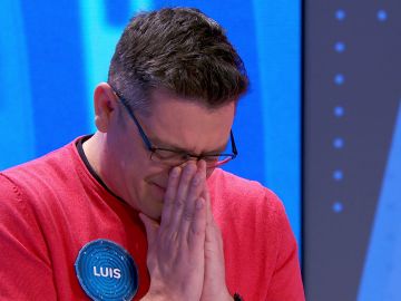 Las lágrimas de Luis en su ‘hasta luego’ a ‘Pasapalabra’