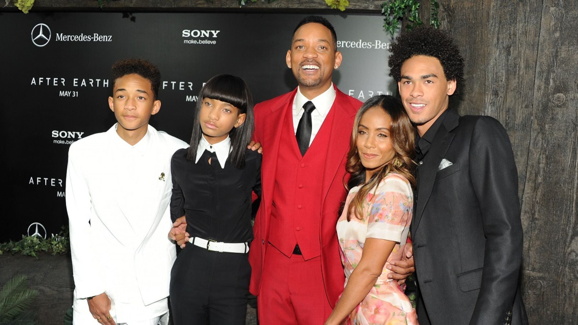Jada Pinkett, Will Smith y sus hijos