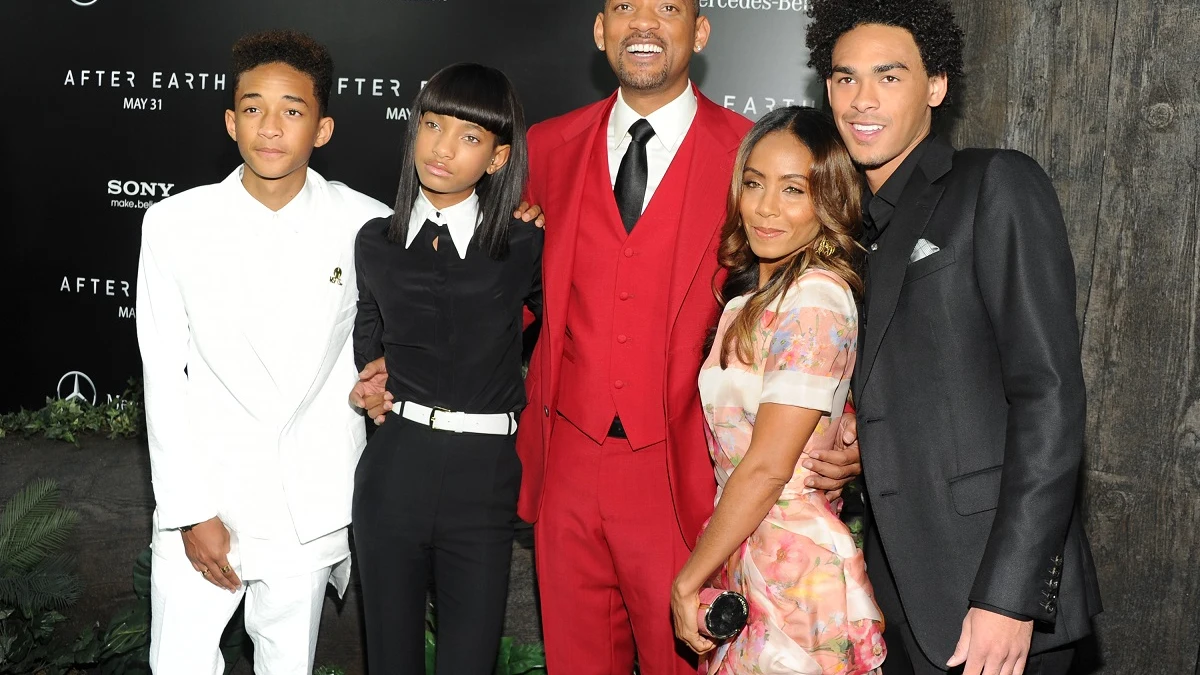Jada Pinkett, Will Smith y sus hijos Jada Pinkett, Will Smith y sus hijos