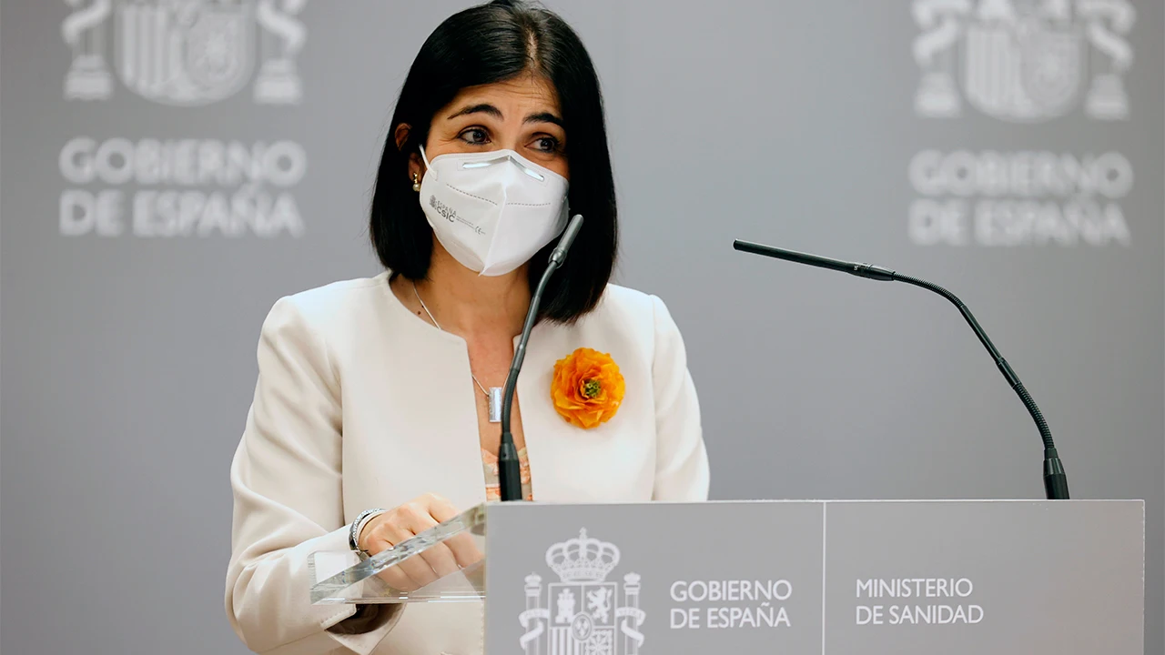 Carolina Darias, durante su toma de posesión como ministra de Sanidad Carolina Darias, durante su toma de posesión como ministra de Sanidad