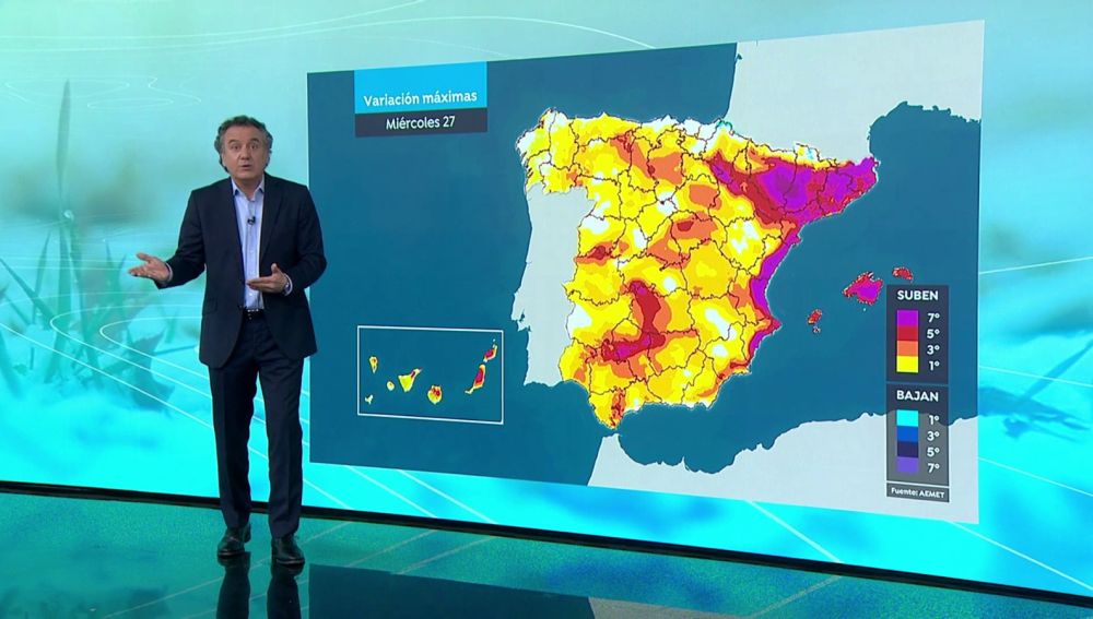 La previsión del tiempo hoy: Llega a España la borrasca 'Justine' que dejará nieve, lluvia y fuertes rachas de viento