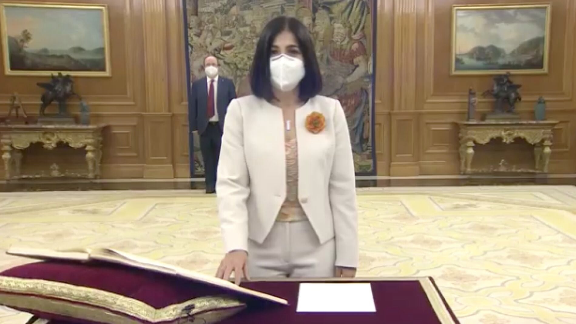 Carolina Darias promete su cargo ante el Rey