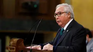 El ministro de Universidades, Manuel Castells El ministro de Universidades, Manuel Castells
