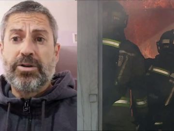 Un bombero de Murcia sobrevive a una caída de 18 metros desde un sexto piso: "Tengo varias fracturas"