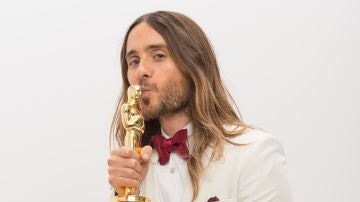 Jared Leto tras ganar el Oscar a Mejor Actor de Reparto por 'Dallas Buyers Club'