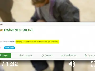 Anuncios exámenes online Anuncios exámenes online