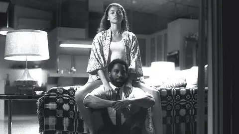 Zendaya y John David Washington en 'Malcolm & Marie' Zendaya y John David Washington en 'Malcolm & Marie'