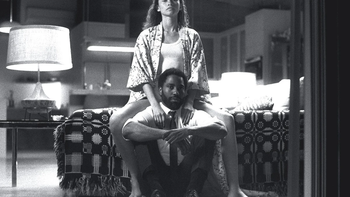 Zendaya y John David Washington en 'Malcolm & Marie'