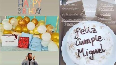 La sorpresa a Miguel Torres 