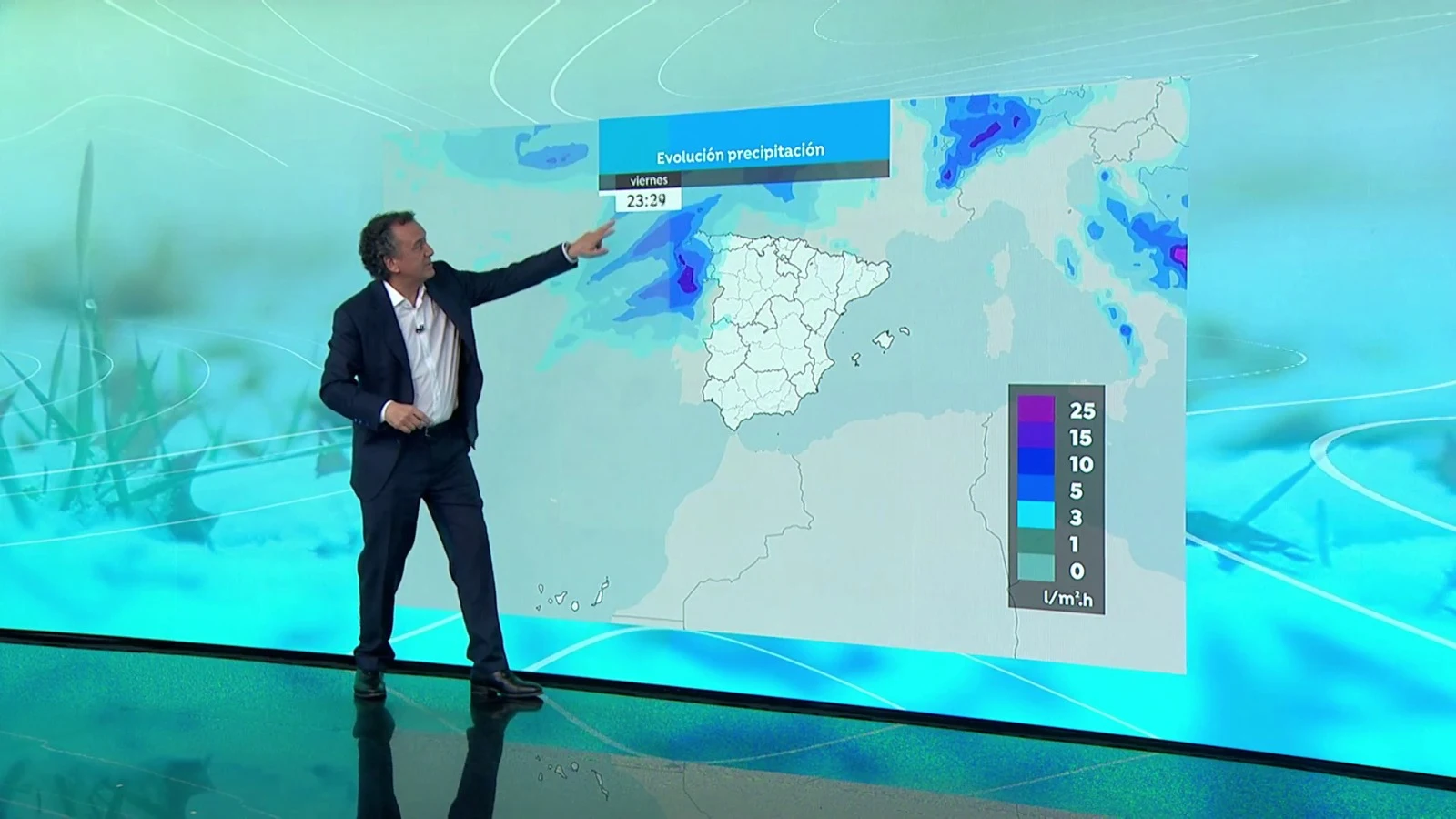 La previsi&oacute;n del tiempo hoy: Justine dejar&aacute; cielos cubiertos e intensas precipitaciones que entrar&aacute;n por el noroeste peninsular