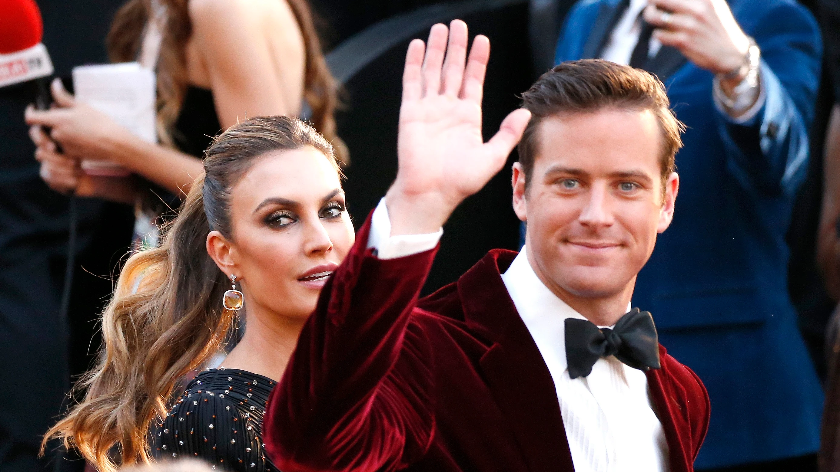 Elizabeth Chambers y Armie Hammer