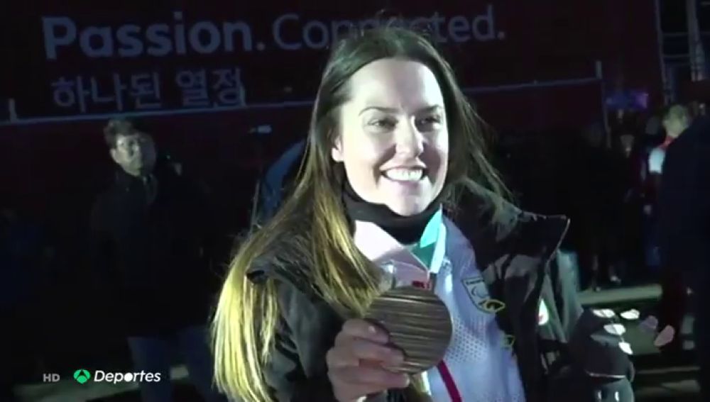 Astrid Fina, la primer rider de snowboard en lograr una medalla en unos JJOO tras tener que amputarse un pie