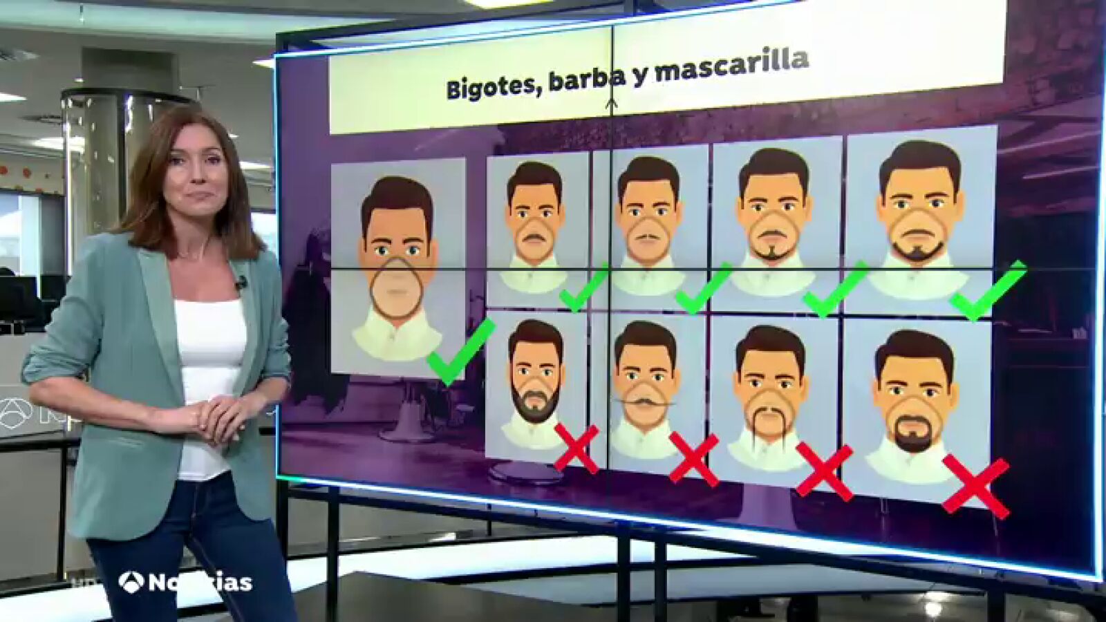 La guía de Dinamarca para que sus sanitarios luzcan barbas y bigotes que no dificulten el uso correcto de las mascarillas