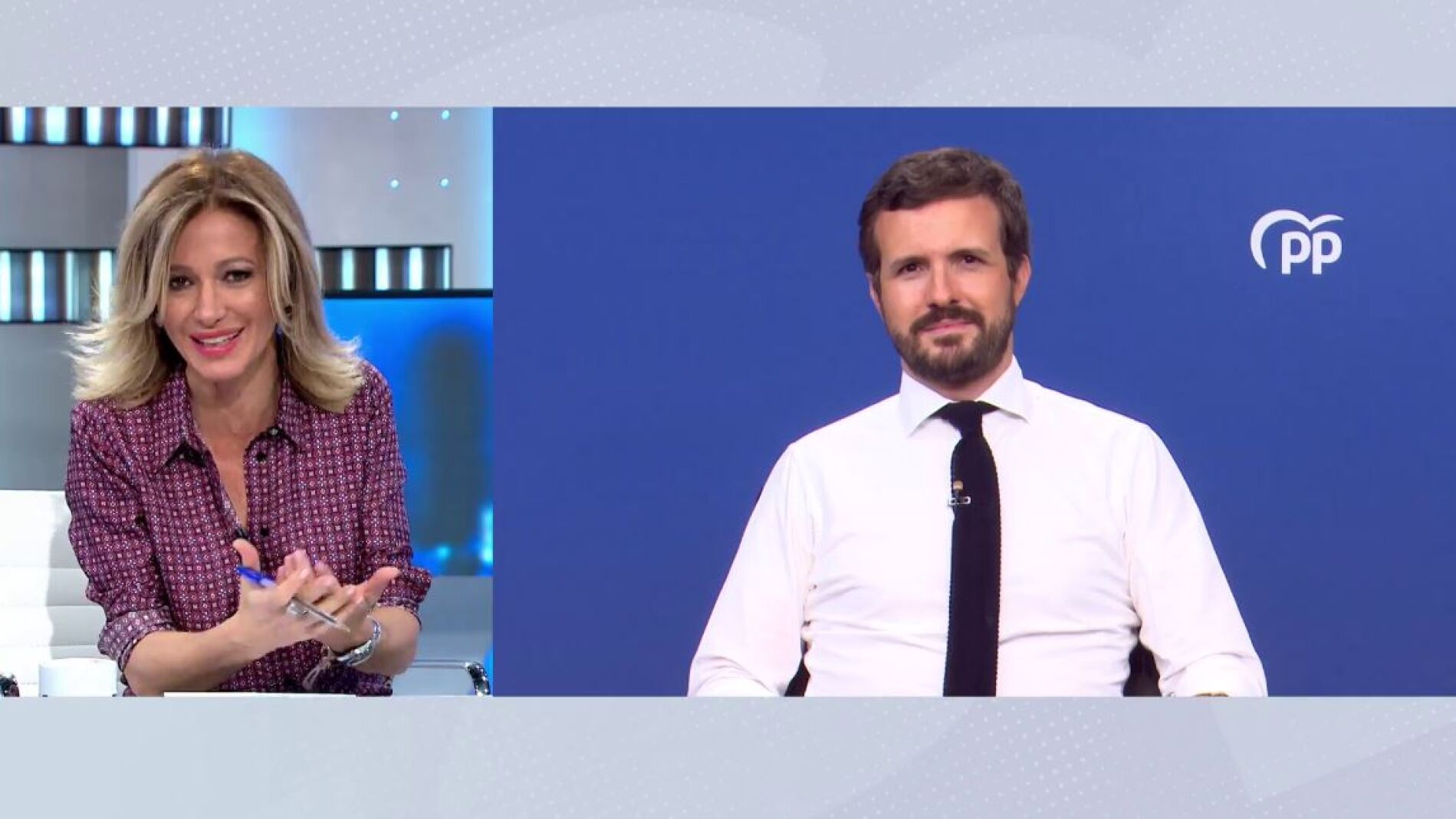 Pablo Casado en Espejo P&uacute;blico.