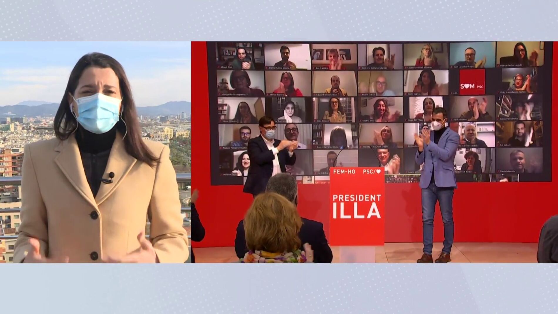 Inés Arrimadas: "Sánchez no quiere ir al Congreso otra vez a que se vea que él ni siquiera defiende el estado de alarma, se esconde"