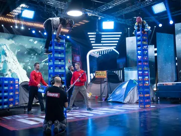 Duelo en el Everest de Ágatha Ruiz de la Prada y Jorge Sanz Duelo en el Everest de Ágatha Ruiz de la Prada y Jorge Sanz