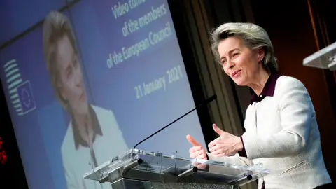 Bruselas frena la salida de vacunas de Europa Bruselas frena la salida de vacunas de Europa