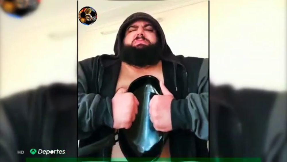 El Hulk iraní se prepara para luchar contra el Titán kazajo tras pasar el coronavirus: "Te romperé piernas y brazos"