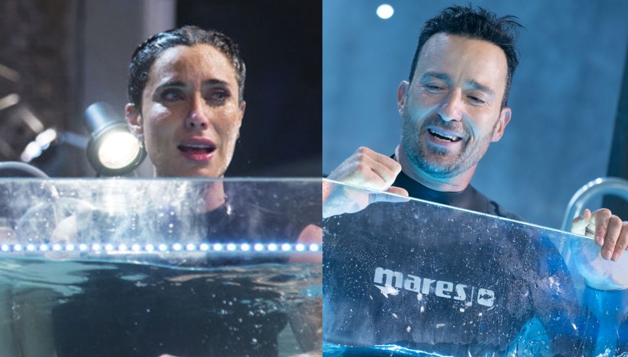 Pablo Puyol casi rompe el r&eacute;cord de Pilar Rubio: as&iacute; se enfrentaron al extremo reto de la apnea