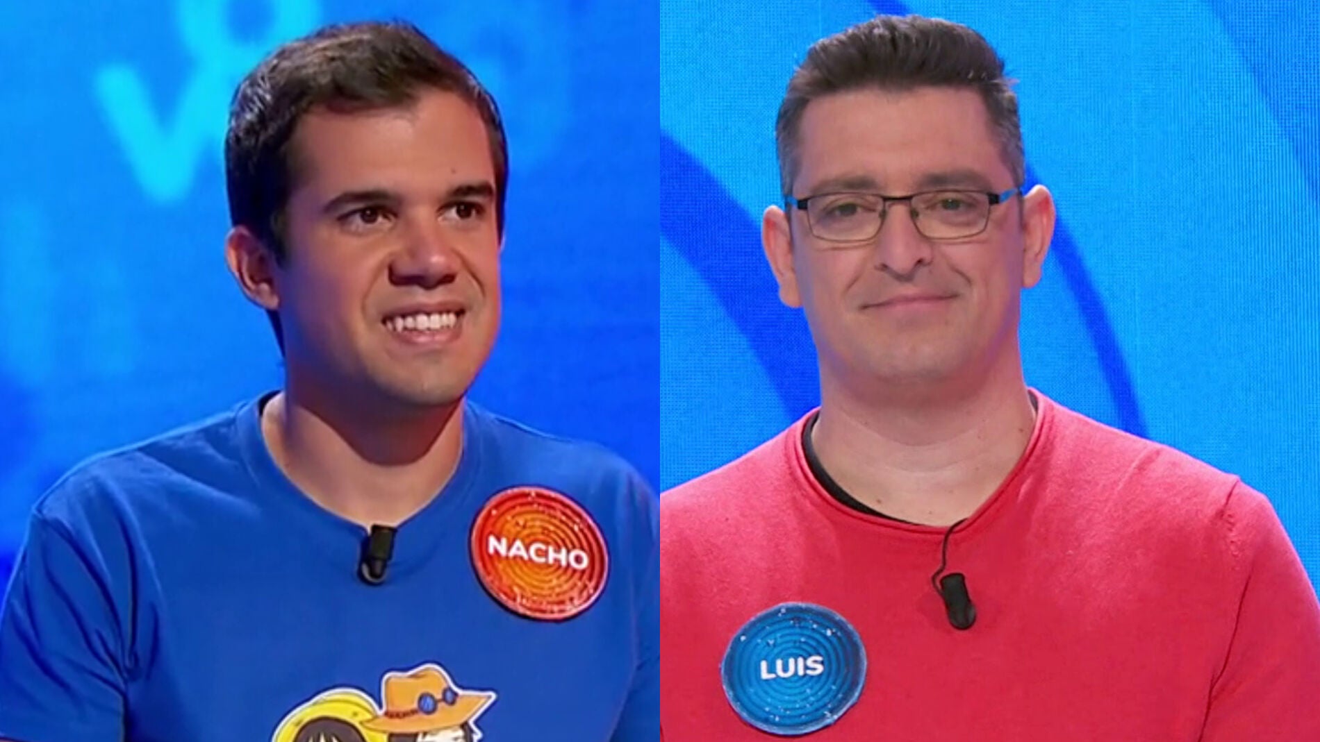 Nacho Mangut y Luis de Lama en 'Pasapalabra'