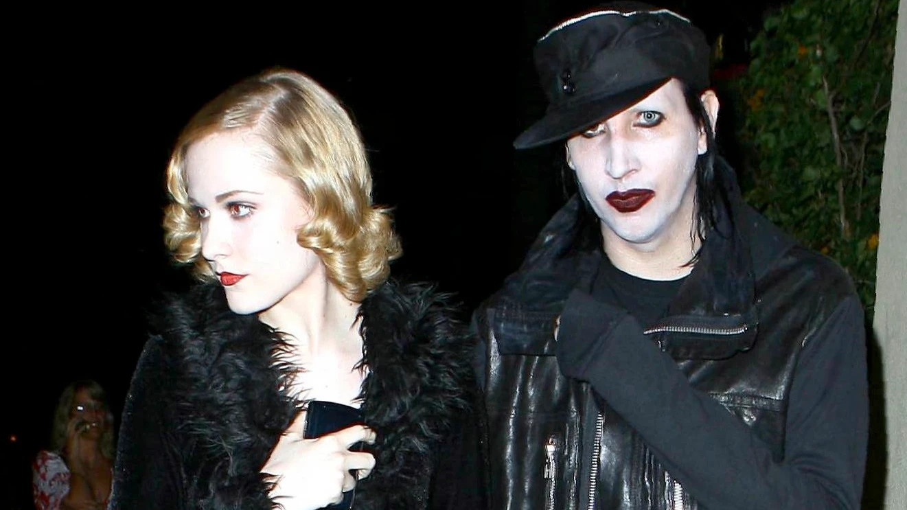 Evan Rachel Wood y Marilyn Manson Evan Rachel Wood y Marilyn Manson