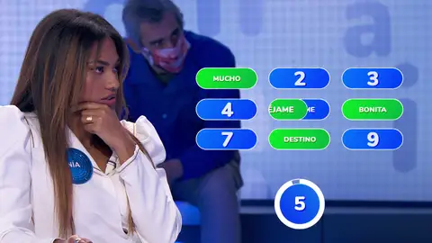 Rocío Dúrcal complica la prueba del equipo azul en ‘¿Dónde Están?’ Rocío Dúrcal complica la prueba del equipo azul en ‘¿Dónde Están?’