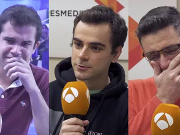 Así se despidió Pablo de sus eternos rivales, Luis y Nacho Así se despidió Pablo de sus eternos rivales, Luis y Nacho