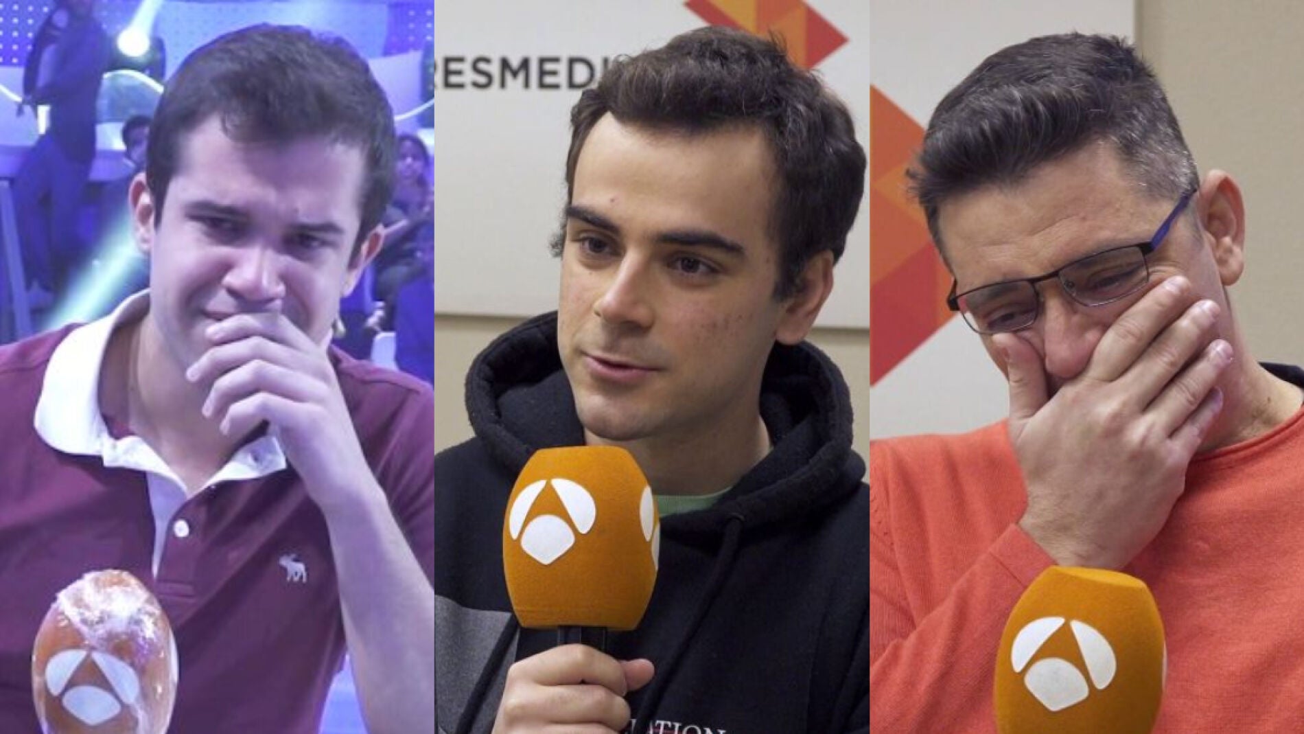 As&iacute; se despidi&oacute; Pablo de sus eternos rivales, Luis y Nacho