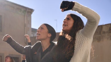 Manolita se une a la revuelta en prisión: 