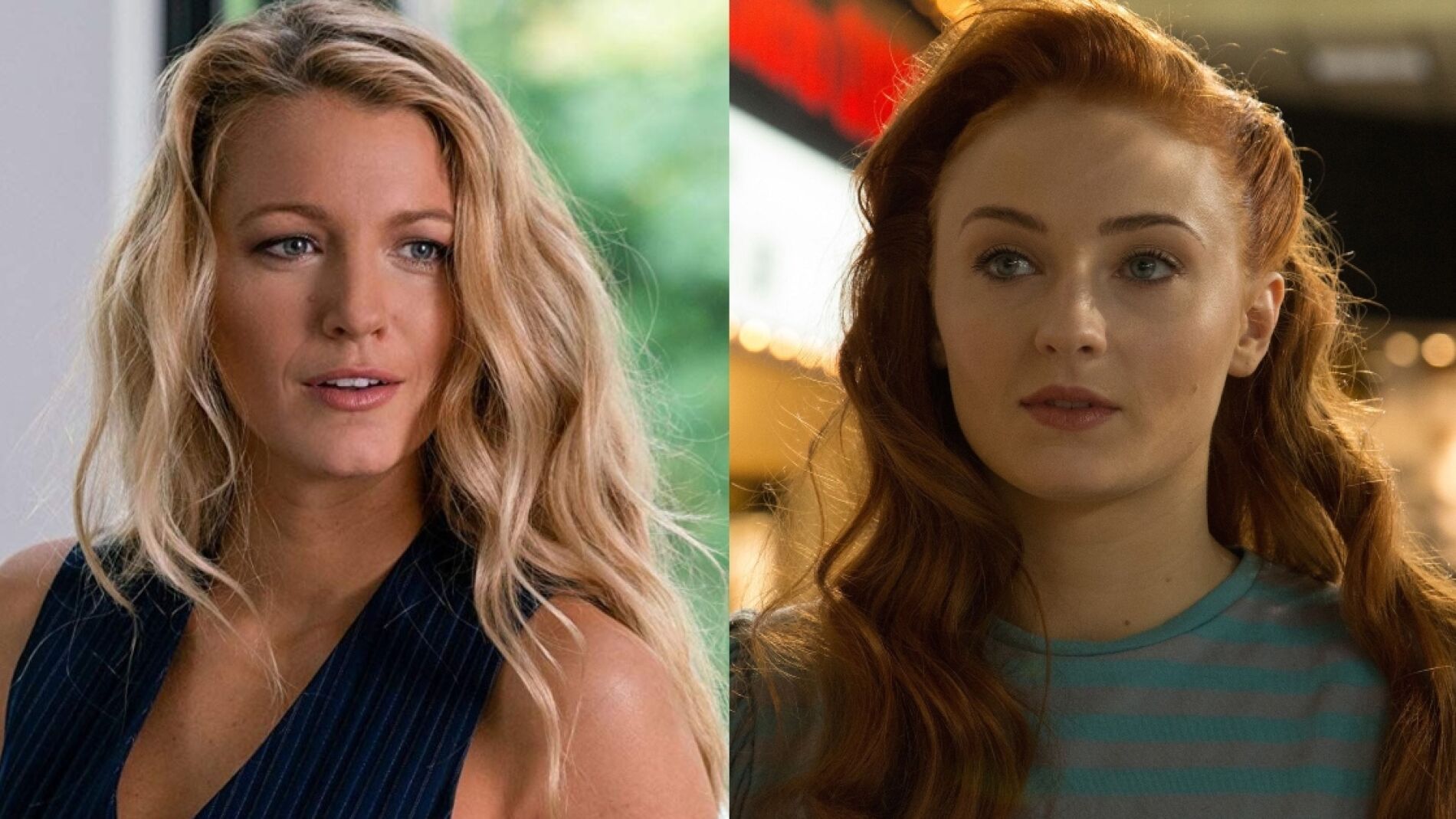 Blake Lively en 'Un peque&ntilde;o favor' y Sophie Turner en 'X-Men: F&eacute;nix Oscura'