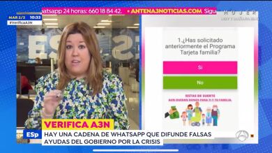 Una cadena de WhatsApp engañosa: El Gobierno no otorga ayudas bajo el programa 'Tarjeta Alimentaria' 