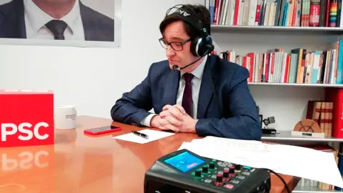 El candidato del PSC a las elecciones catalanas, Salvador Illa El candidato del PSC a las elecciones catalanas, Salvador Illa