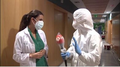 Espejo Público entra en una unidad de coronavirus en Sevilla: 