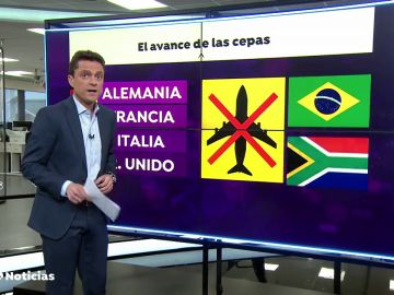 Alemania, Francia, Italia y Reino Unido, junto a España, prohíben los vuelos procedentes de Sudáfrica y Brasil