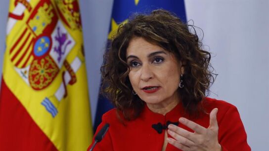 La ministra portavoz, Mar&iacute;a Jes&uacute;s Montero