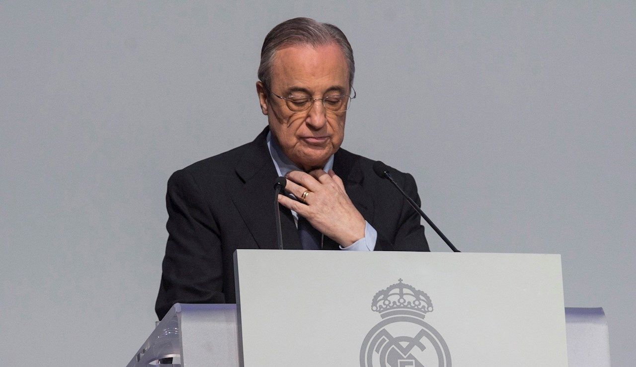 El presidente del Real Madrid, Florentino Pérez, en una imagen de archivo