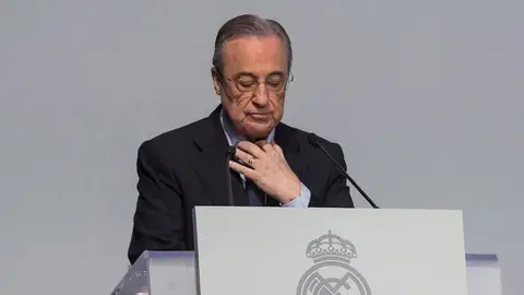 El presidente del Real Madrid, Florentino Pérez, en una imagen de archivo El presidente del Real Madrid, Florentino Pérez, en una imagen de archivo