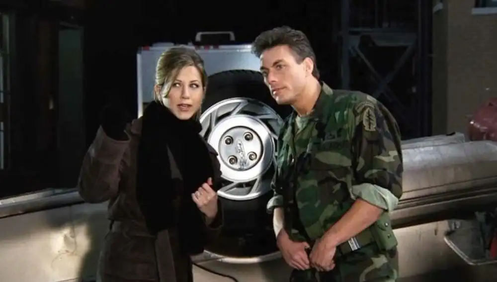 Jean Claude Van Damme en 'Friends' Jean Claude Van Damme en 'Friends'