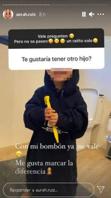 Aurah Ruiz desvela que no quiere tener más hijos CON UN ZASCA