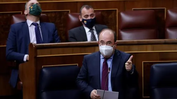 Miquel Iceta en el Congreso de los Diputados