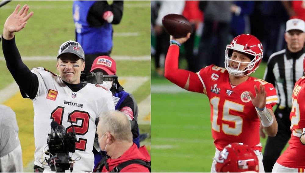 Tom Brady vs Patrick Mahomes: el duelo entre el presente y el futuro en la final de la Super Bowl 2021