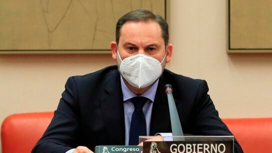 El ministro de Transportes, Jos&eacute; Luis &Aacute;balos, quien rechaza la propuesta de Podemos sobre la Ley de Vivienda