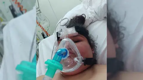 María, de 14 años, ingresó en la UCI por coronavirus María, de 14 años, ingresó en la UCI por coronavirus
