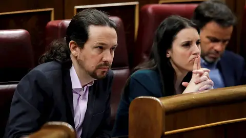 Pablo Iglesias e Irene Montero Pablo Iglesias e Irene Montero