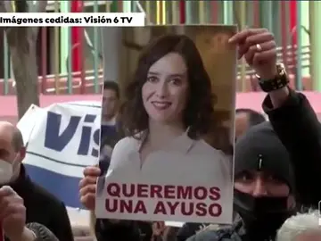 "Queremos una Ayuso", hosteleros de Albacete "Queremos una Ayuso", hosteleros de Albacete