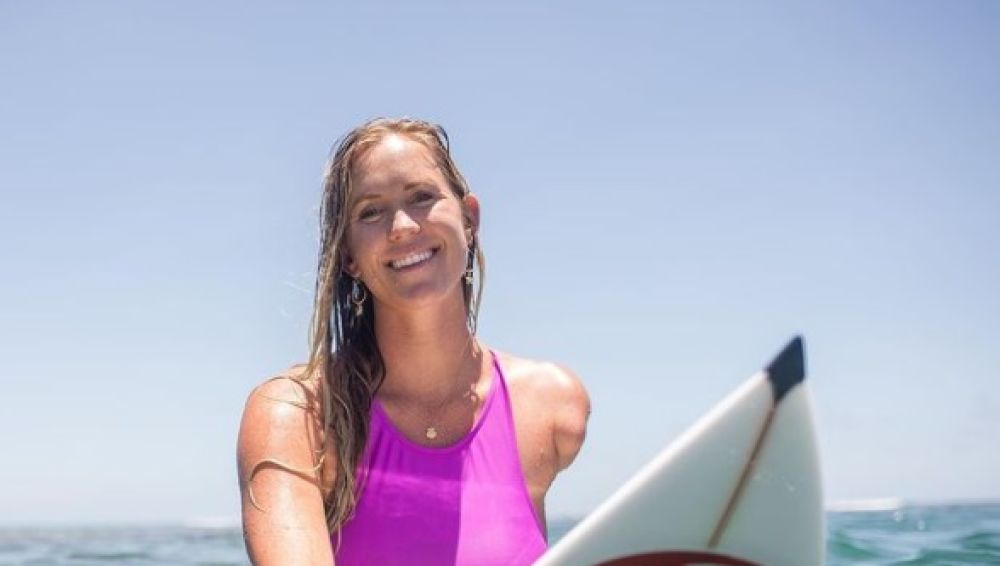 La surfista Bethany Hamilton