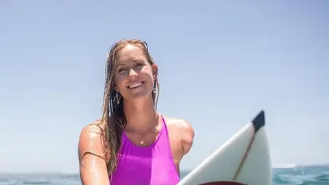 La surfista Bethany Hamilton La surfista Bethany Hamilton