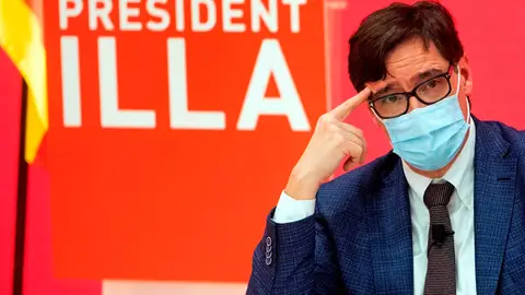 Salvador Illa, candidato de PSC Salvador Illa, candidato de PSC