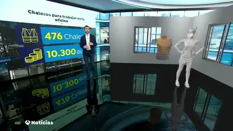 La Generalitat Valenciana compra por más de 10.000 euros chalecos para sus funcionarios que no teletrabajan La Generalitat Valenciana compra por más de 10.000 euros chalecos para sus funcionarios que no teletrabajan