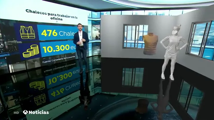 La Generalitat Valenciana compra por más de 10.000 euros chalecos para sus funcionarios que no teletrabajan La Generalitat Valenciana compra por más de 10.000 euros chalecos para sus funcionarios que no teletrabajan